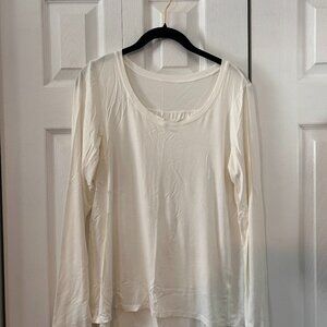 White Heavenly Long T (L)